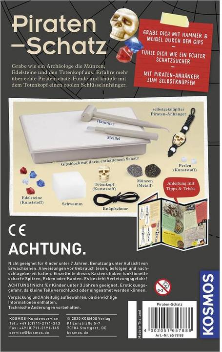 Produktbild Kosmos Piratenschatz