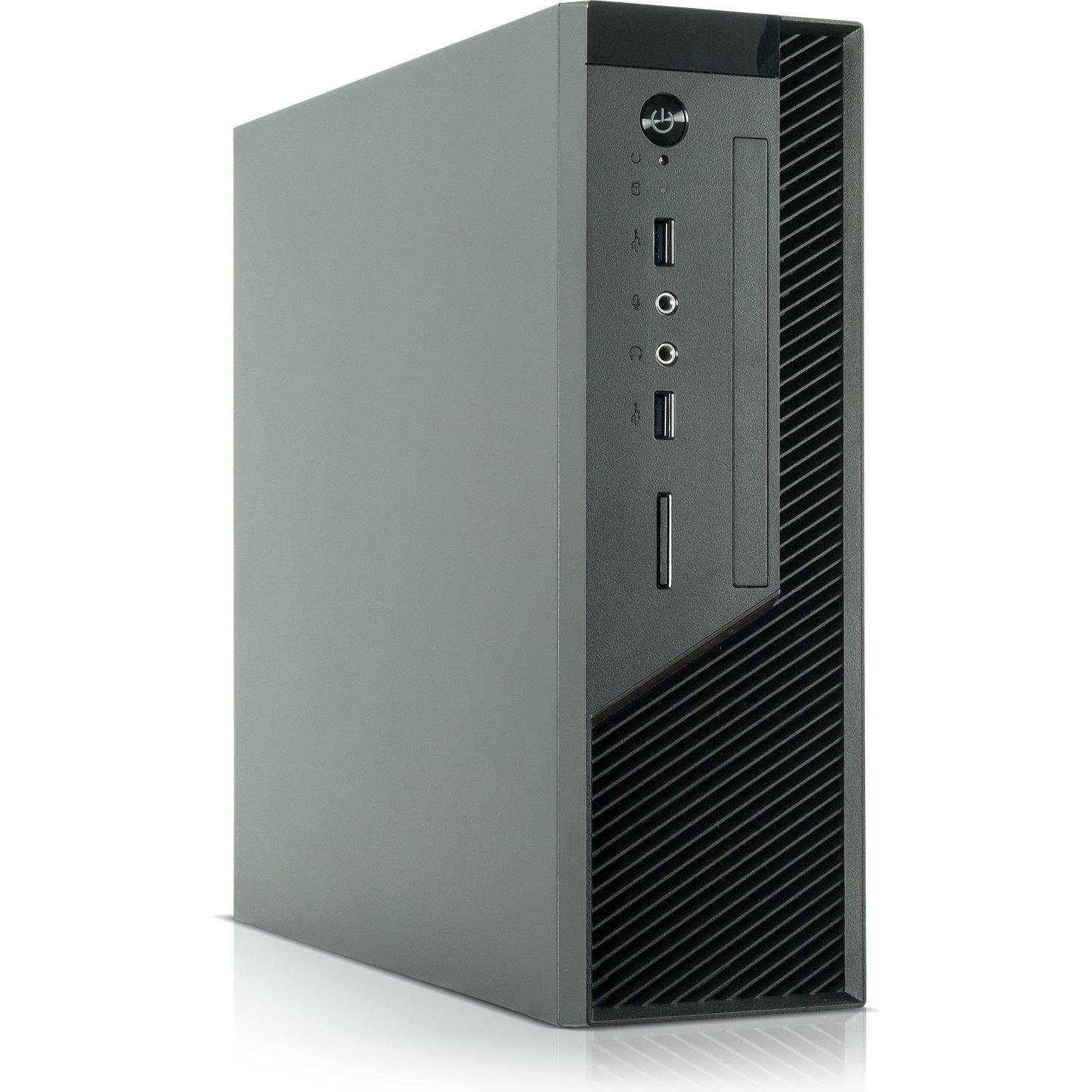 Kiebel Micro X 12 (Intel Core i3-12100, 16 GB, 500 GB, UHD Graphics 730), PC, Schwarz