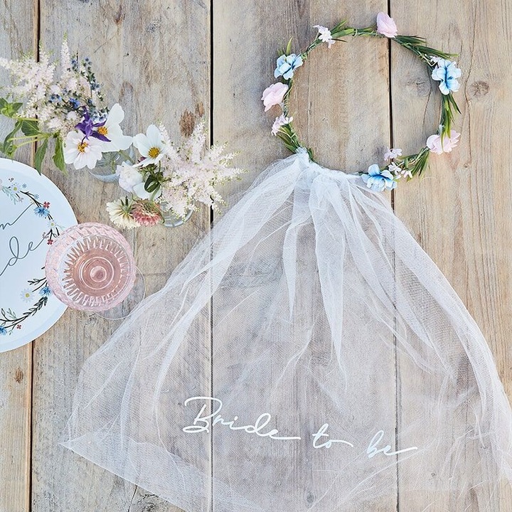 Produktbild Ginger Ray Bride to be Blumenschmuck mit Schleier