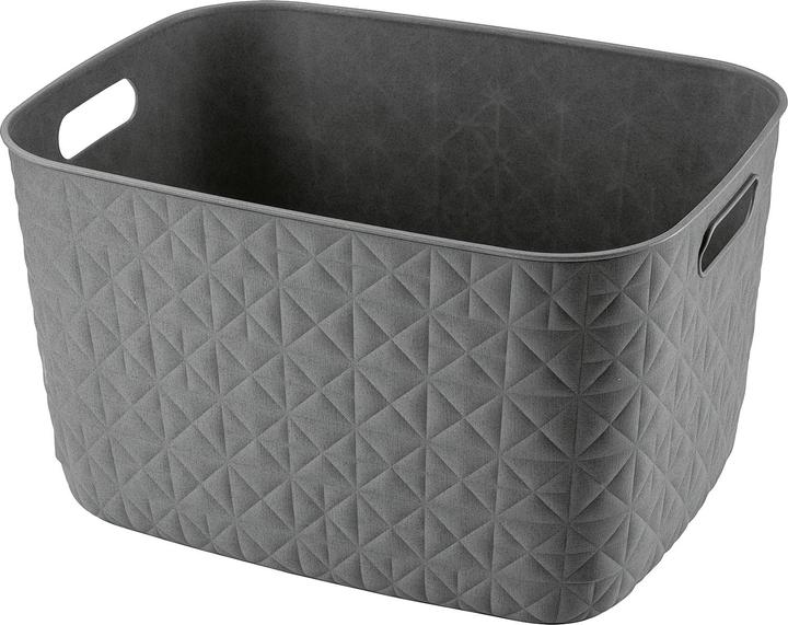 GCS Curver Softex Aufbewahrungskorb Gross 19L Anthrazit (1 x)