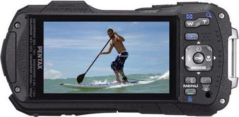 Actual product image Pentax Optio WG-2, 14MP, 5x WW zoom, waterproof, red (1/2,3'')