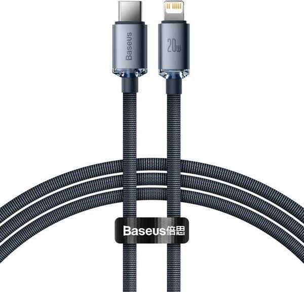 Produktbild Baseus USB-C - Lightning 1.2m USB Cable, Black (FD-2141-6932172602741) (1.20 m, USB 2.0)