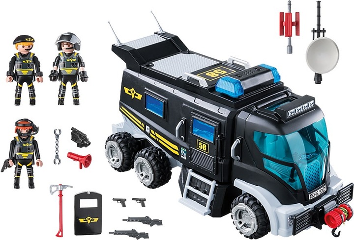 Produktbild Playmobil City Action SEK-Truck (9360, Playmobil City Action)