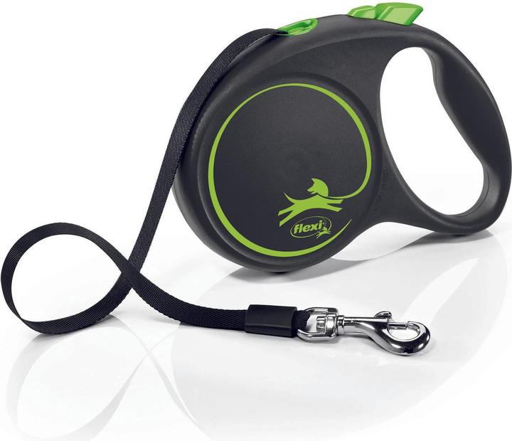 Productafbeelding Flexi Zwarte Designriem (L, Hond, Algemeen)