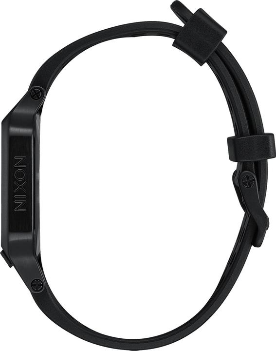 Actual product image Nixon Wristwatch Heat All Black 38 mm (Watch with gemstone, 38 mm)
