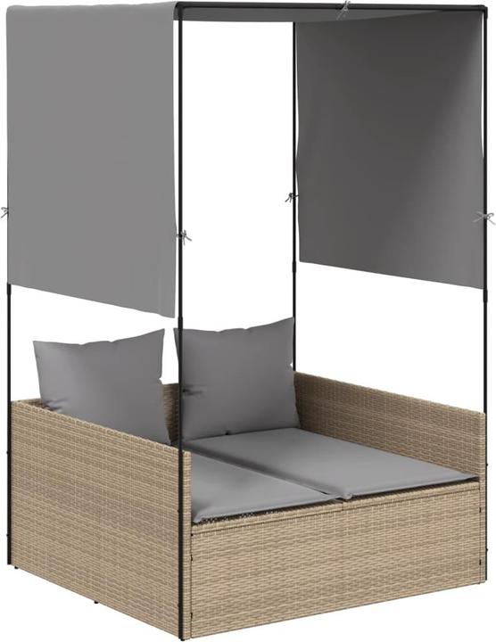 Immagine prodotto vidaXL Doppel-Sonnenliege (118 cm)