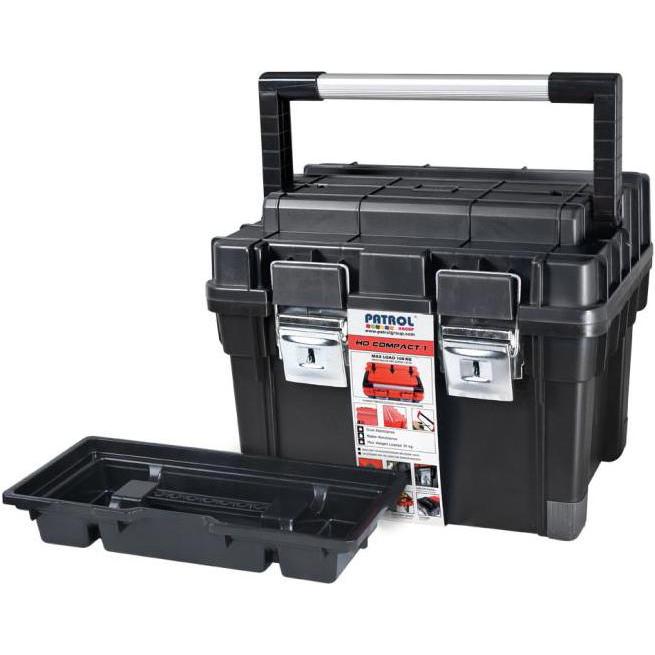 Thumbnail - Patrol, Werkzeugkoffer, BOX HD COMPACT 1 Juodas, 48 x 35 x 35cm