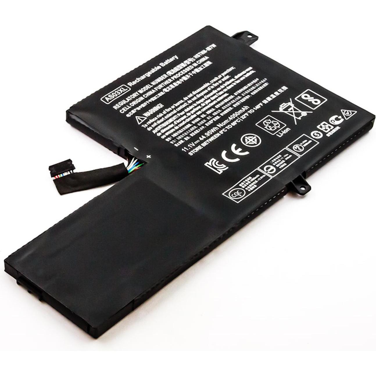 AGI Akku kompatibel mit HP Y4P07AV (1 Zellen, 3500 mAh), Notebook Akku, Schwarz