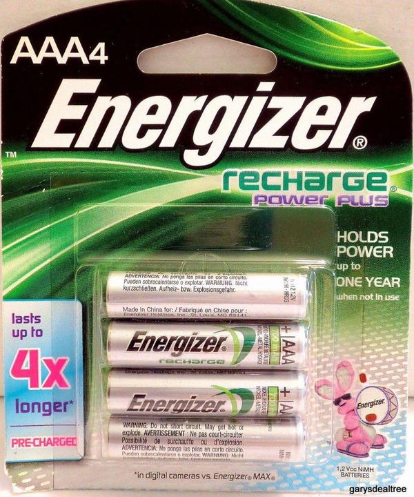 Actual product image Energizer Power Plus AAA battery (4 pcs., AAA, 700 mAh)