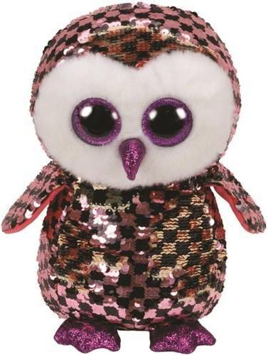 Image du produit Ty Flippables Checks Owl TY36785 (23 cm)