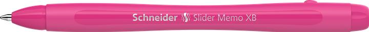 Actual product image Schneider Ballpoint pen Slider Memo XB (Power Pink, 1x)