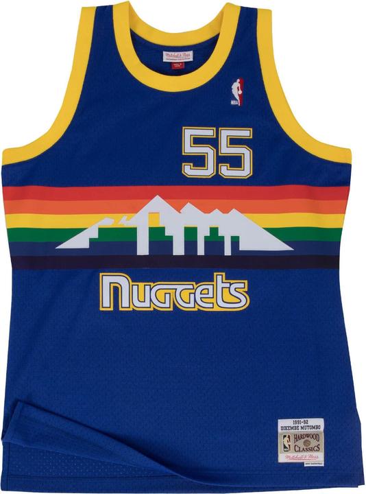 Produktbild Mitchell & Ness NBA Denver Nuggets Dikembe Mutombo Trikot Herren (M)