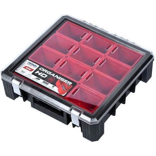 Patrol, Sortimentskasten, HD 400 Organizer With Cubes