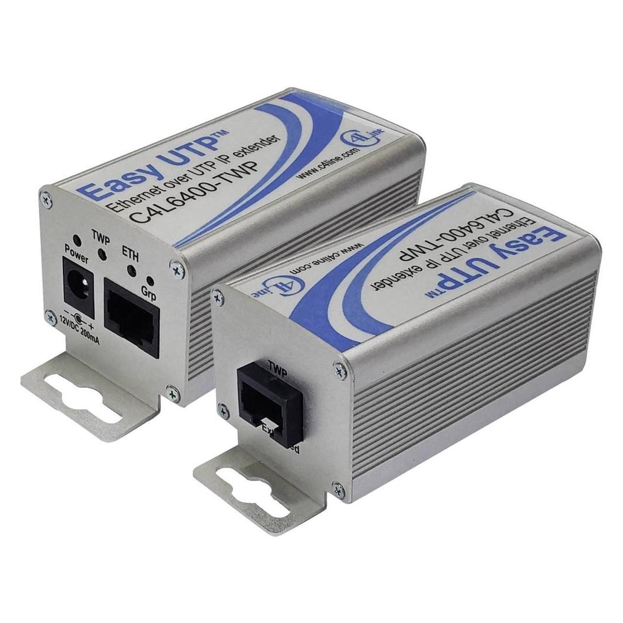Renkforce Rf-2871000 Netzwerkverlängerung 2-Draht Reichweite (max.), 500m 2 St. 100MBit/s Ohne PoE-, Zubehör Netzwerk