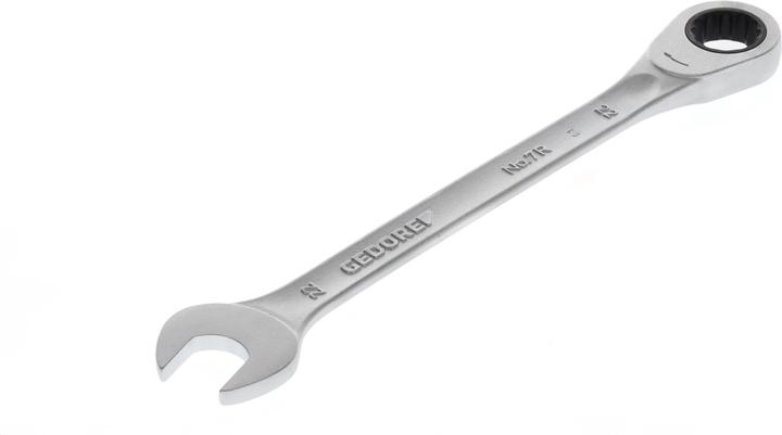 Image du produit Gedore Clé à cliquet à extrémité ouverte et à anneau (22 mm)