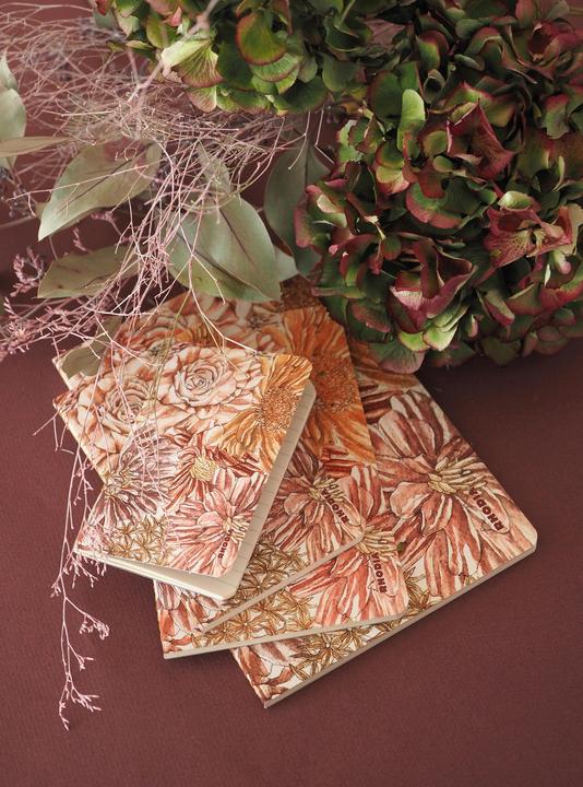 Actual product image Rhodia Orange Botany, notebook (Hardcover)