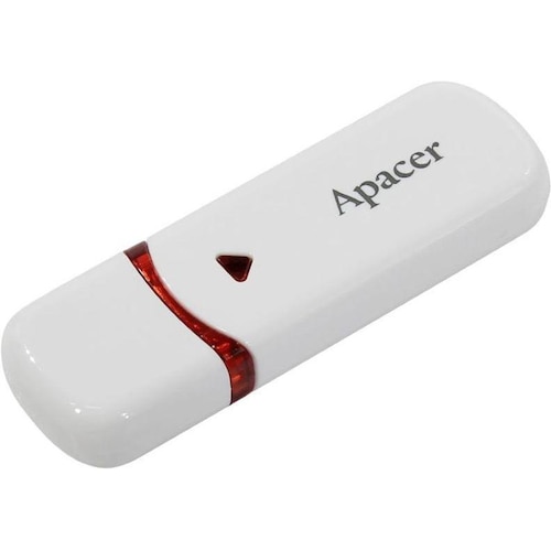 Apacer USB 2.0 laikmena AH333 64GB (Balta) (64 GB, USB 2.0), USB Stick, Weiss