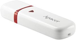 Actual product image Apacer USB 2.0 laikmena AH333 64GB (Balta) (64 GB, USB 2.0)