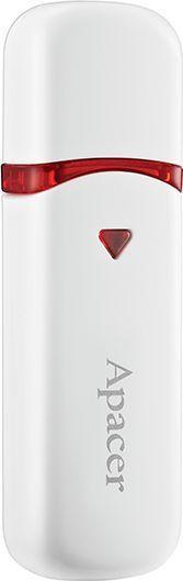 Actual product image Apacer USB 2.0 laikmena AH333 64GB (Balta) (64 GB, USB 2.0)