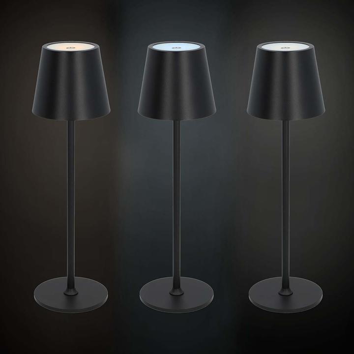 Produktbild Nedis LED Tischleuchte | LED | 1.8 W | 150 lm | 3000 - 6000 K | Schwarz (150 lm)