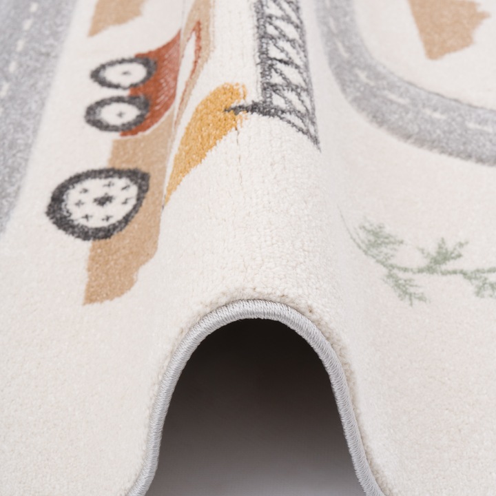 Actual product image Pergamon Children's carpet Maui Kids construction site (120 x 170 cm)