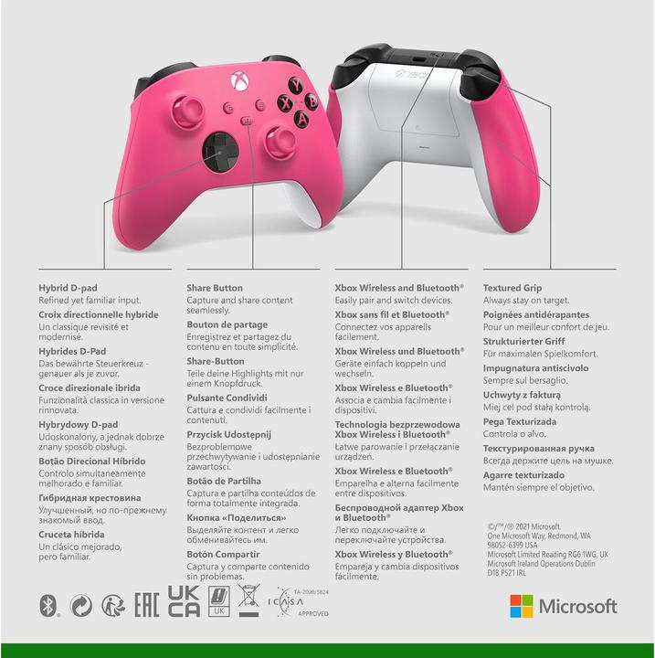 Actual product image Microsoft Xbox Wireless Controller (Android, iOS, PC, Xbox One S, Xbox One X, Xbox Series S, Xbox Series X)