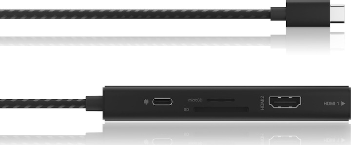 Produktbild Icy Box IB-DK4011-CPD (USB-C, 9 Ports)