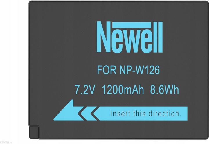 Actual product image Newell NP-W126 baterija (Camera battery)