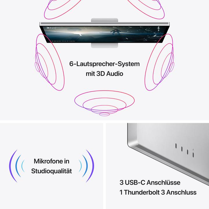Productafbeelding Apple Studio Display Standard (5120 x 2880 pixels, 27")