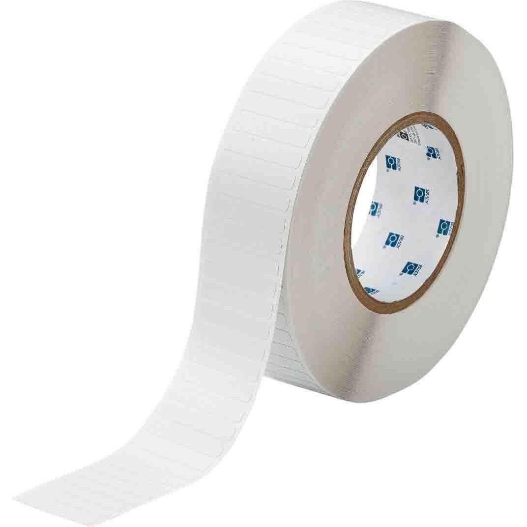Brady, Etiketten, THT-45-717-10, Spannungsableitendes Polyimid, Weiss, 38.10 x 6.35 mm, permanent (10000 E.)