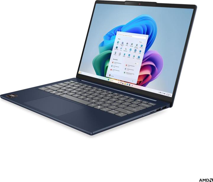 Image du produit Lenovo IdeaPad Slim 5 14AKP10 Copilot+ PC AMD Ryzen AI 5 330 Laptop 35,6 cm (14") WUXGA 16 GB DDR5-S (14", 512 Go, 16 Go, DE)