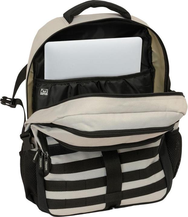Actual product image Kappa Schulrucksack Grey Schwarz Grau (15 l)