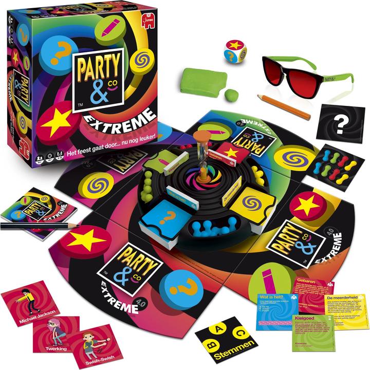Actual product image Jumbo Party & Co Extreme Board Game (Dutch, 4 - 20 Players)