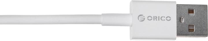 Produktbild Orico USB-A USB cable - lightning 1 m white (AL01-10-WH-BP) (1 m, USB 3.2, 18 W)