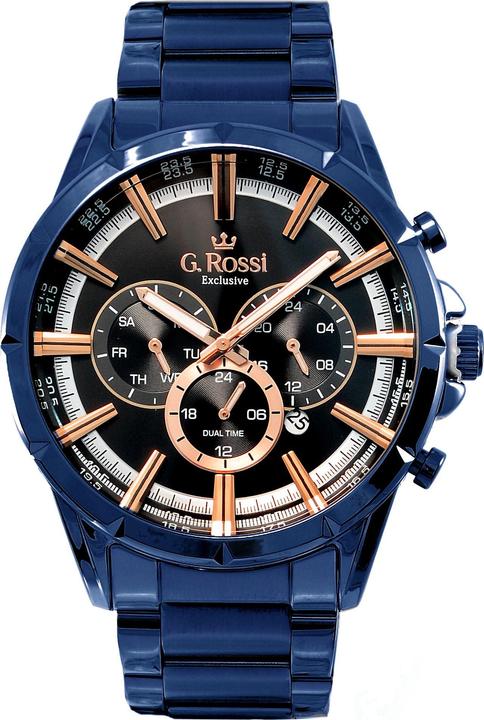 Gino Rossi montre G. Rossi montre homme Exclusive TIRAZ - 13605B-6F3