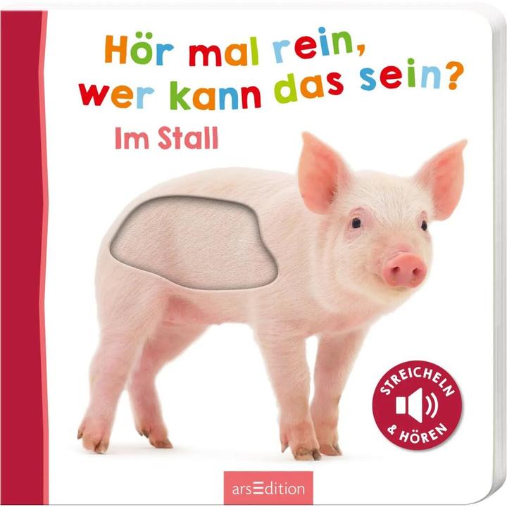 Hör mal rein, wer kann das sein - Im Stall (German)
