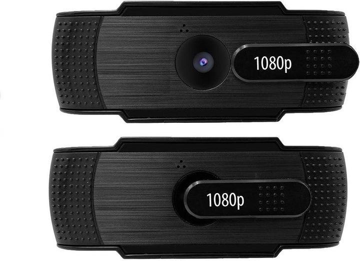 Produktbild Media-Tech USB Full HD webcam for video calls and conferences LOOK V PRIVACY MT4107 (2 Mpx)