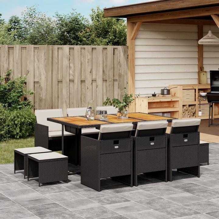 Actual product image vidaXL Garten Essgruppe (165 x 106 x 73 cm)