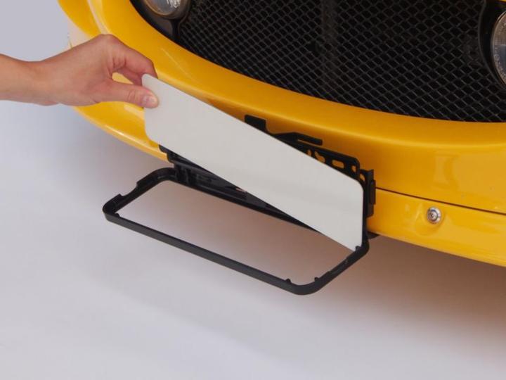 Produktbild Easyklick Kennzeichenhalter (Front + Heck, Langformat)