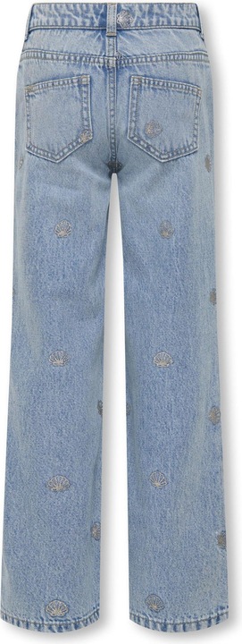 Actual product image Only KOGJUICY Hohe Taille Weiter Beinschnitt Jeans Jeans mit weitem Bein (158)