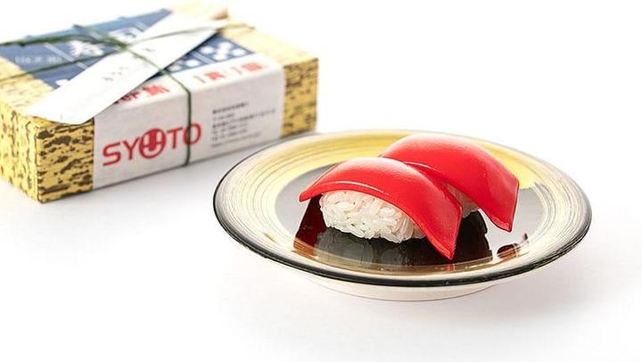 Image du produit Syuto Seiko Sushi Plastic Model Kit 1/1 Tuna (re-run) 3 cm
