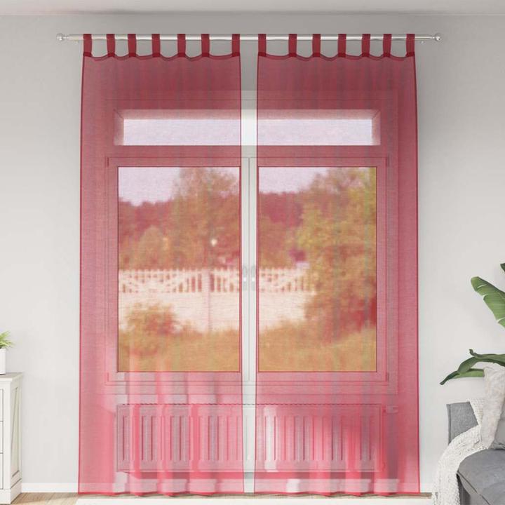 Actual product image vidaXL Voile Vorhang (140 x 260 cm)