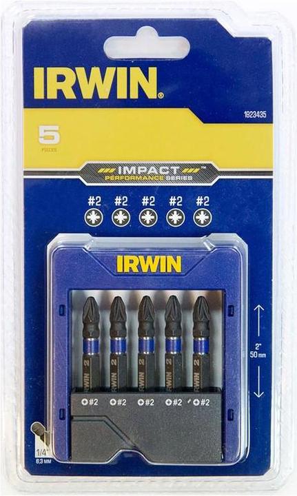 Produktbild Irwin Hit. sukt. heads "" PZ2, 5 pcs.