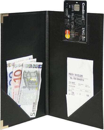 Image du produit Securit Porte-factures CLASSIC, noir (1x)