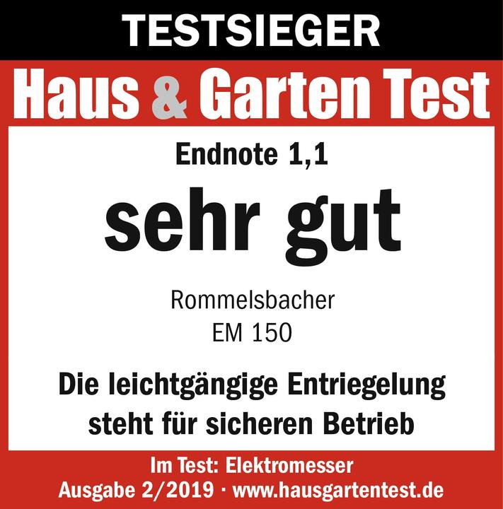 Nutritional values and ingredients Rommelsbacher Em 150 (15 cm)