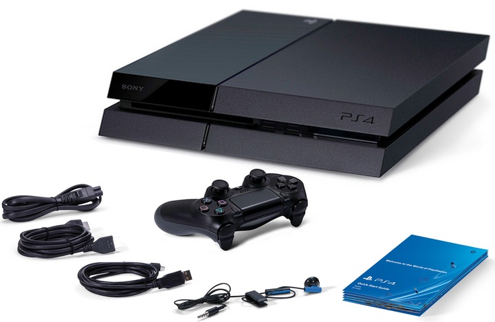 Produktbild Sony Playstation 4, 500 GB, inkl. Dualshock 4 Controller
