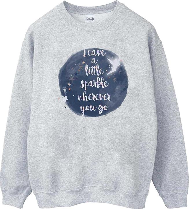 Actual product image Disney Girls Tinker Bell A Little Sparkle Sweatshirt (140, 146)