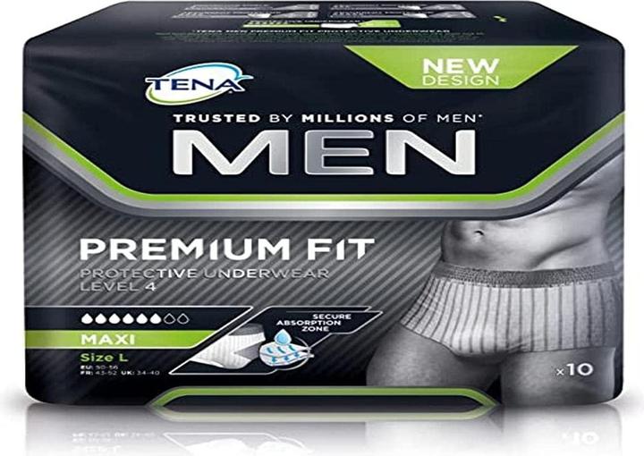 Actual product image Tena Men Premium Fit Underwear (10 x, Large)