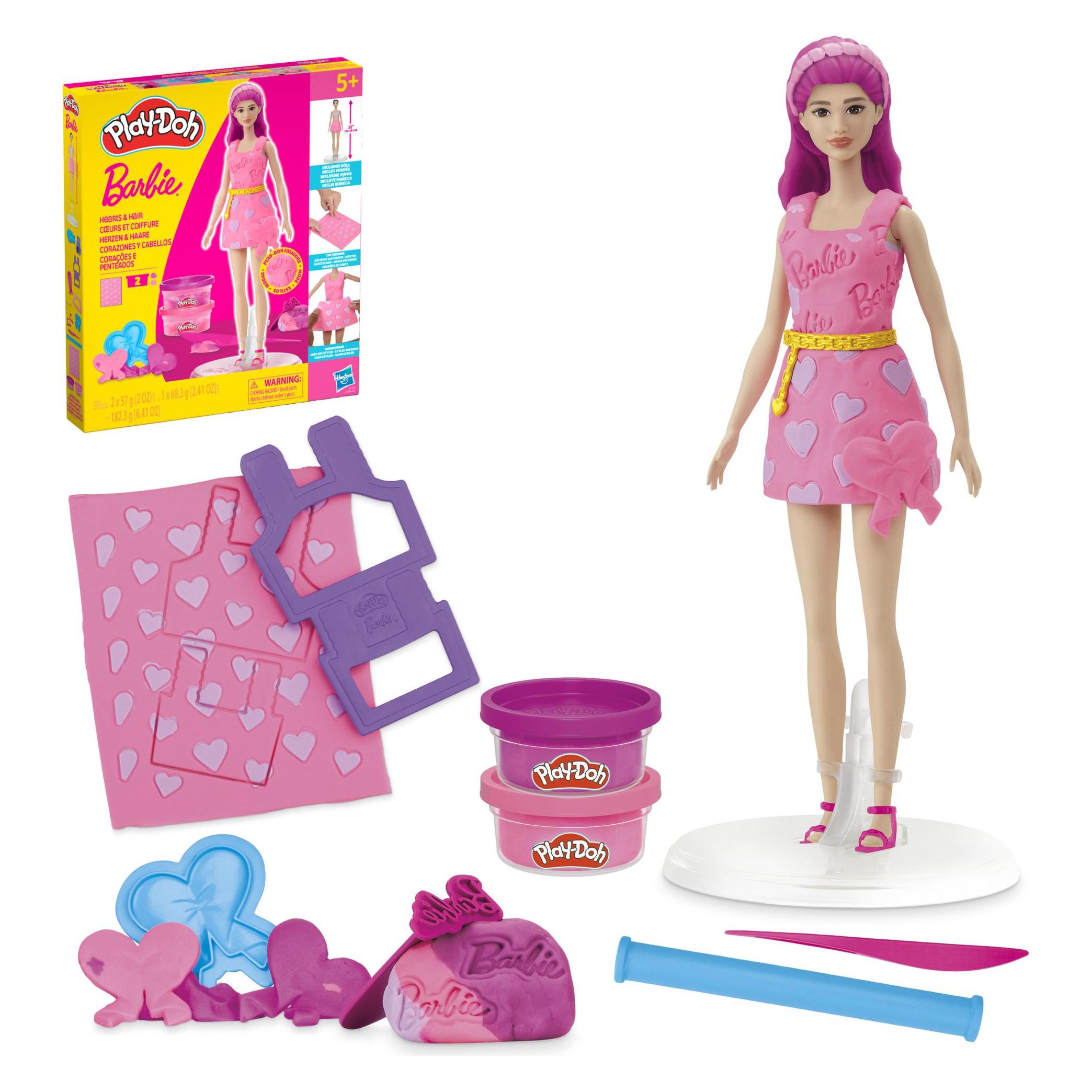 Play-Doh Pd Barbie Hearts And Hair