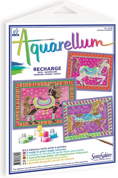 Sentosphere aquarellum gm refills horses on parade